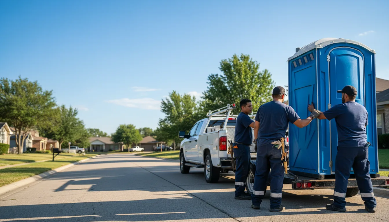 Portable Toilet Rental in Krebs, OK near me